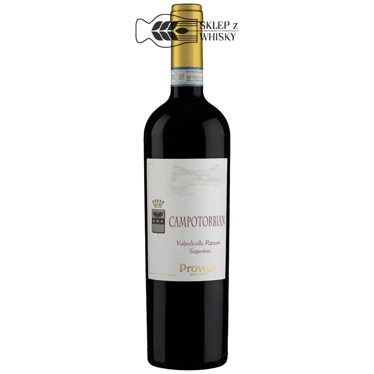 Provolo Campotorbian Valpolicella Ripasso Superiore - wino włoskie, czerwone, wytrawne, 750 ml