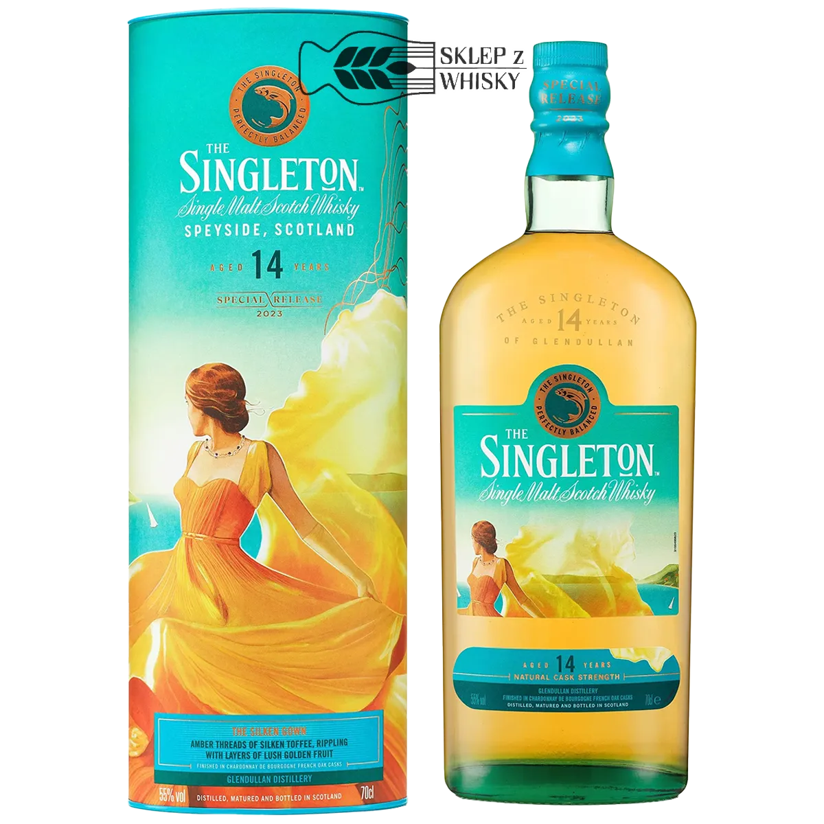 Singleton of Glendullan 14 YO Diageo Special Release (DSR) 2023 - szkocka whisky single malt z regionu Speyside, 700 ml, w pudełku
