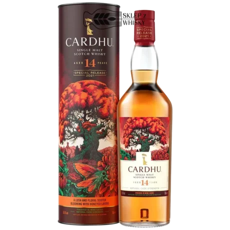 Cardhu 14 YO Diageo Special Release (DSR) 2021 - szkocka whisky single malt z regionu Speyside, 700 ml, w tubie