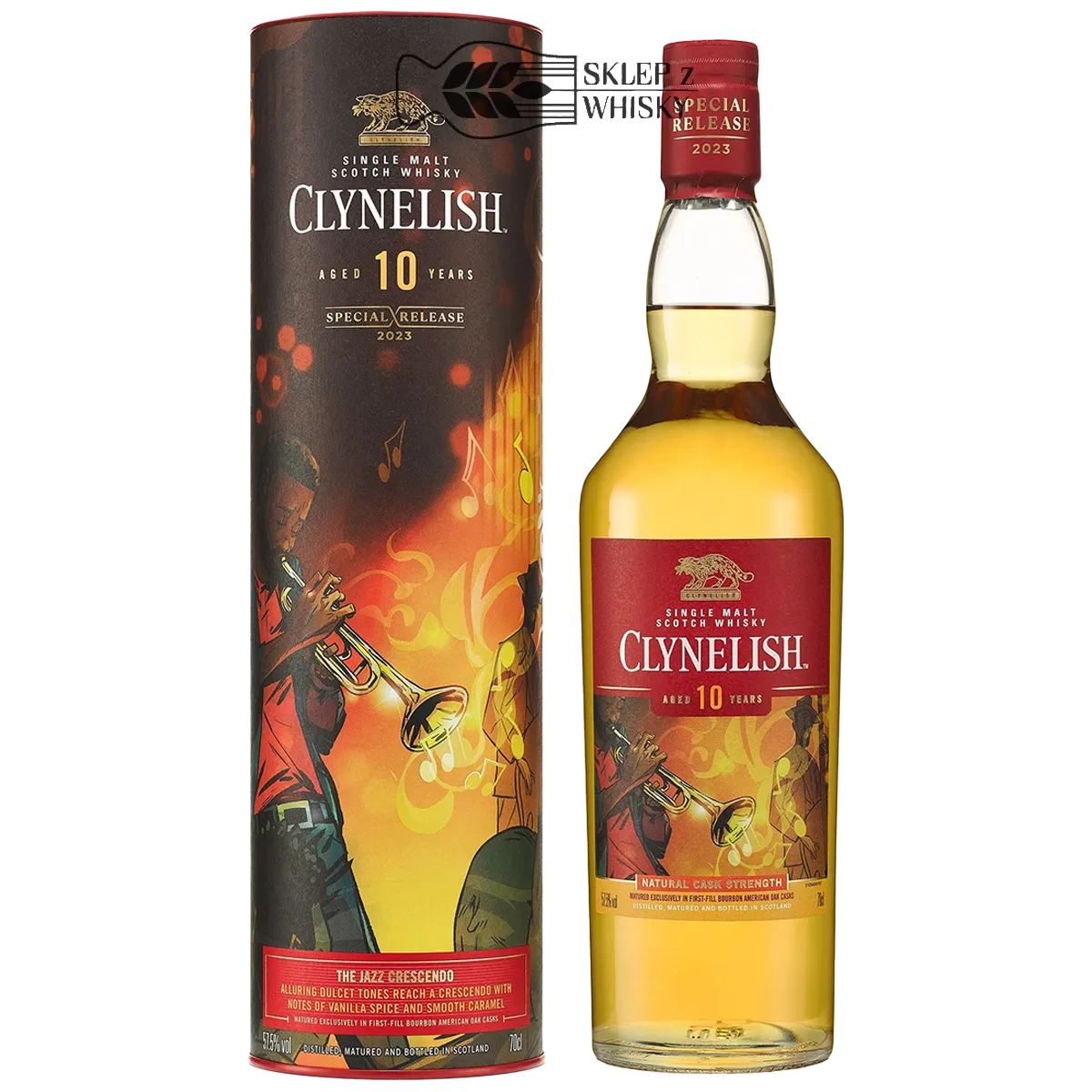 Clynelish 10 YO Diageo Special Release (DSR) 2023 - szkocka whisky single malt z regionu Highland, 700 ml, w pudełku
