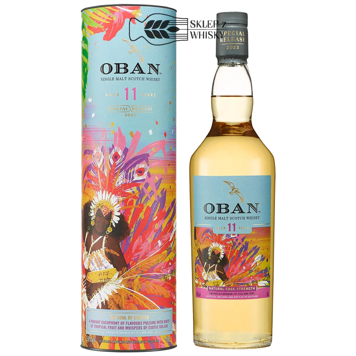 Oban 11 YO Diageo Special Release (DSR) 2023 - szkocka whisky single malt z regionu Highland, 700 ml, w pudełku