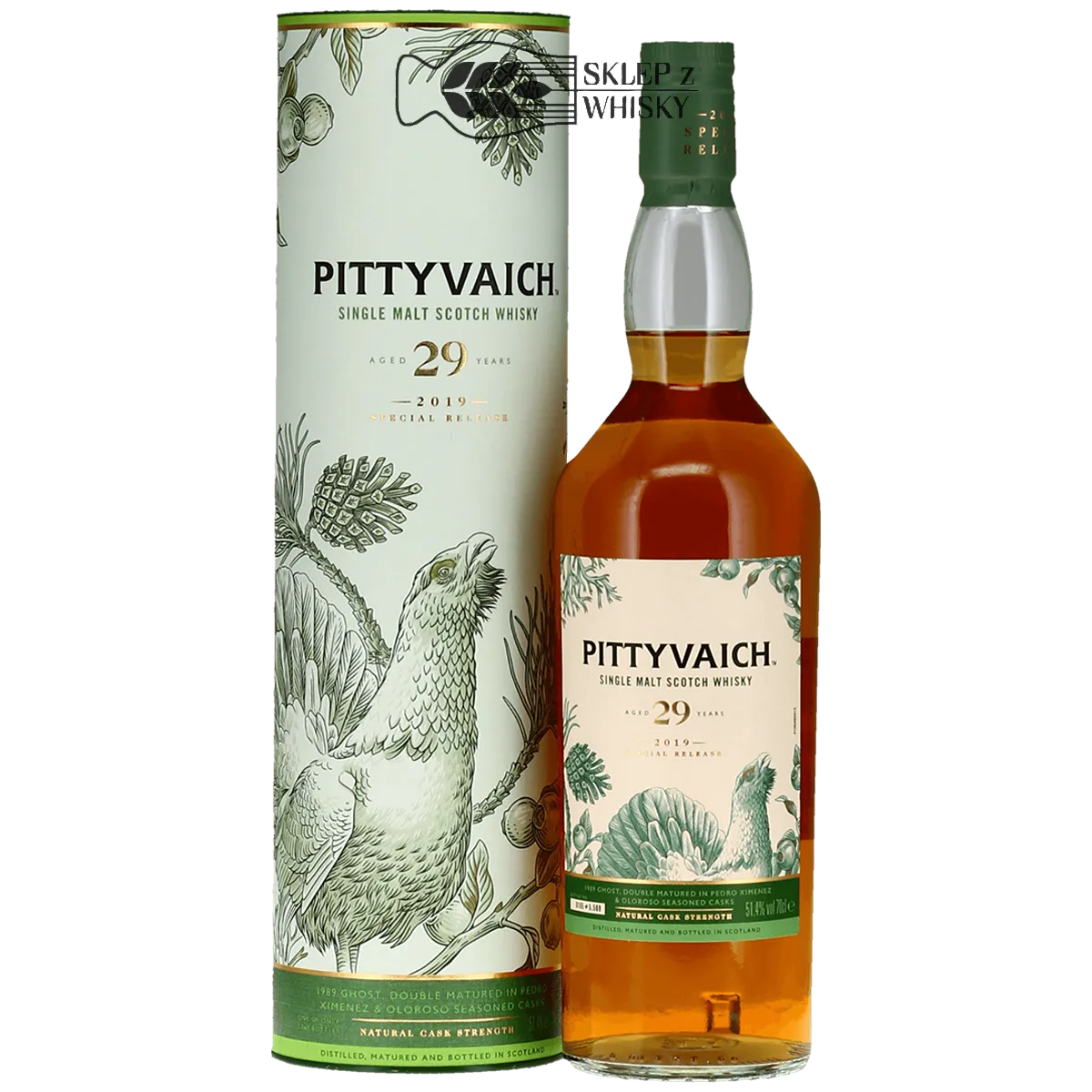 Pittyvaich 29 YO Diageo Special Release (DSR) 2019 - szkocka whisky single malt z regionu Speyside, 700 ml, w tubie