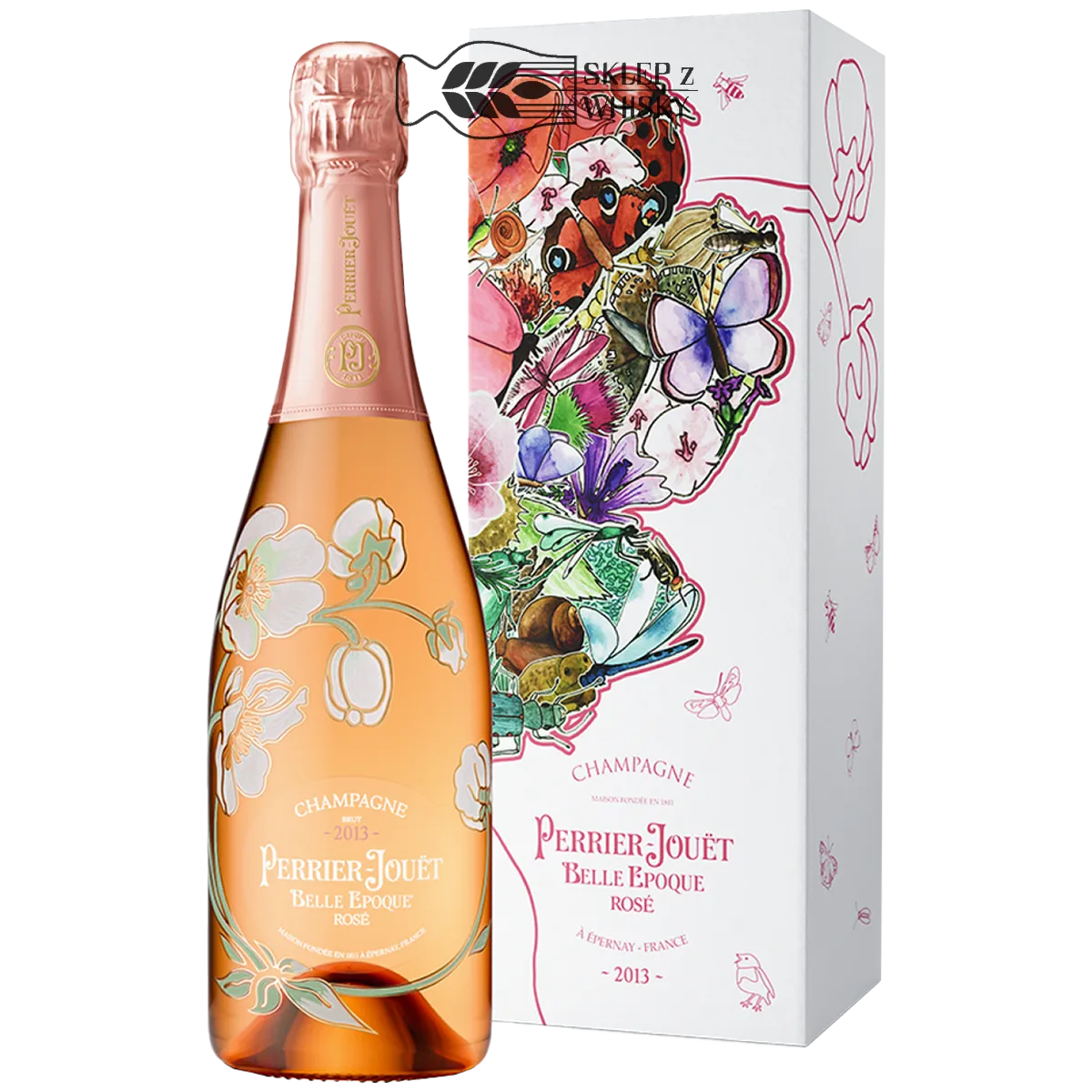 Perrier Jouet Belle Epoque Rose - szampan różowy wytrawny, 750 ml, w pudełku