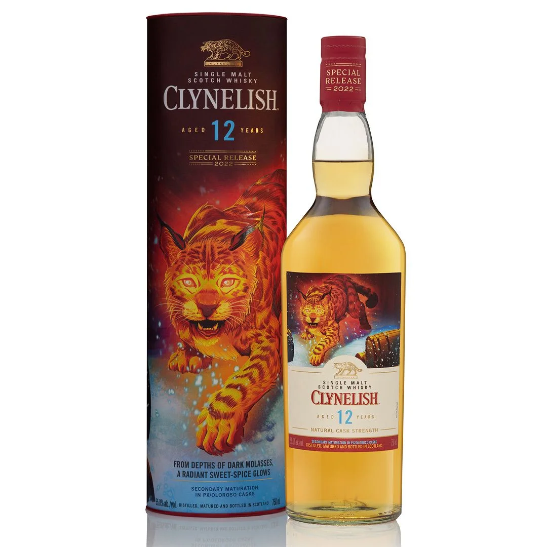 Clynelish 12 YO Diageo Special Release (DSR) 2022 - szkocka whisky single malt z regionu Highland, 700 ml, w pudełku