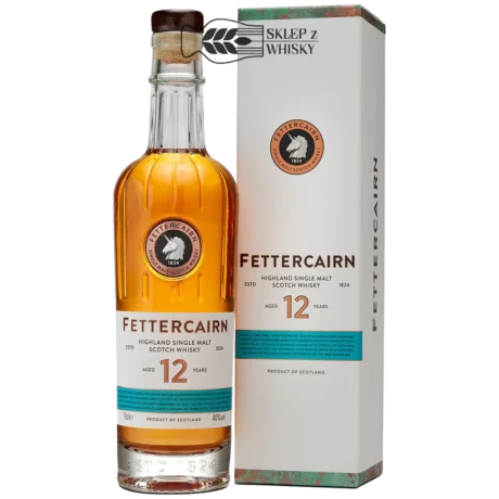 Fettercairn 12-letnia szkocka whisky single malt z regionu Highlands, 700 ml, w pudełku