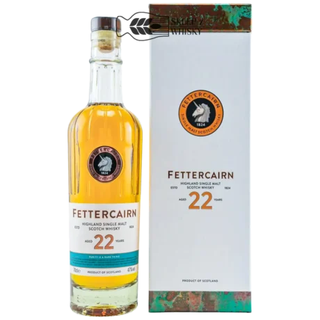 Fettercairn 22-letnia szkocka whisky single malt z regionu Highlands, 700 ml, w pudełku