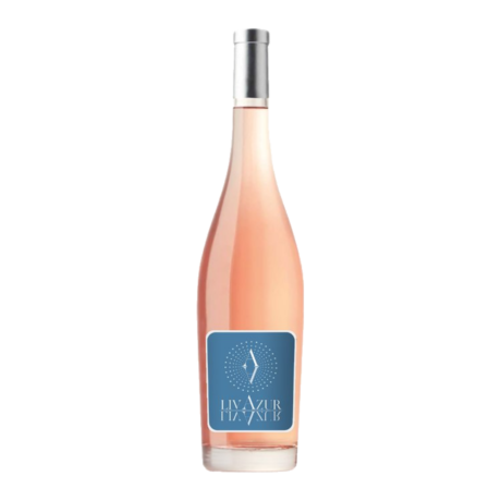 Lavau Livazur — Francuskie, różowe, wytrawne wino, butelka 750ml