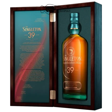 Singleton of Glen Ord 39 letnia szkocka whisky single malt z regionu Speyside, 700 ml, w pudełku