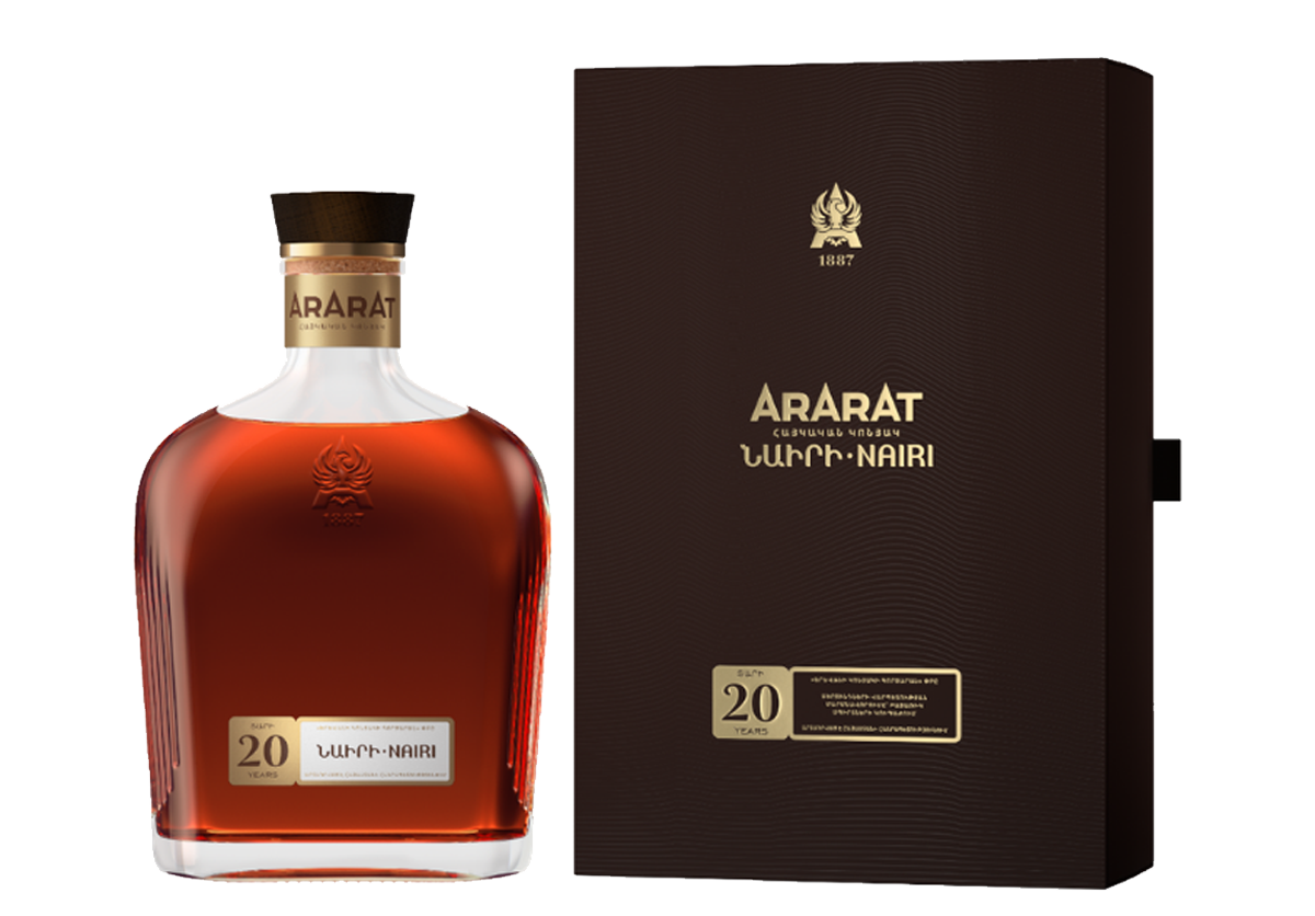 Ararat Nairi 20 YO — Ormiańskie brandy, pudełko 700 ml