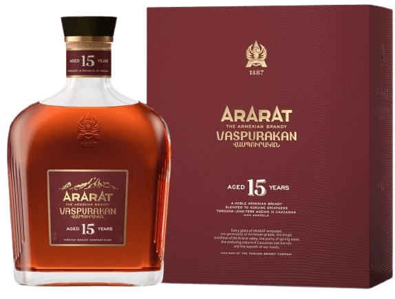 Ararat Vaspurakan 15 YO — Ormiańskie brandy, pudełko 700 ml