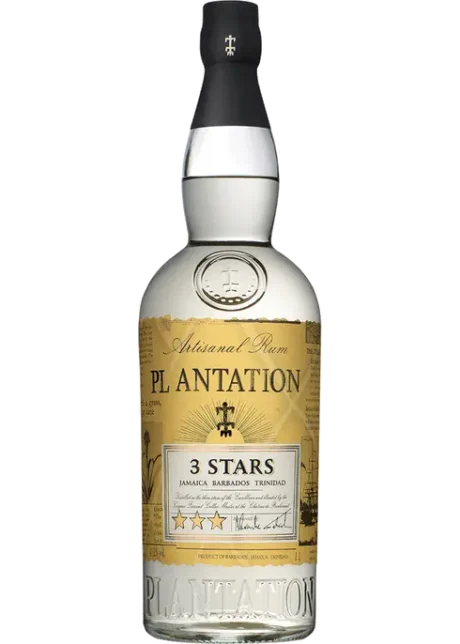 Plantation 3 Stars — Mieszanka rumów z Jamajki, Barbadosu i Trynidadu, butelka 700 ml