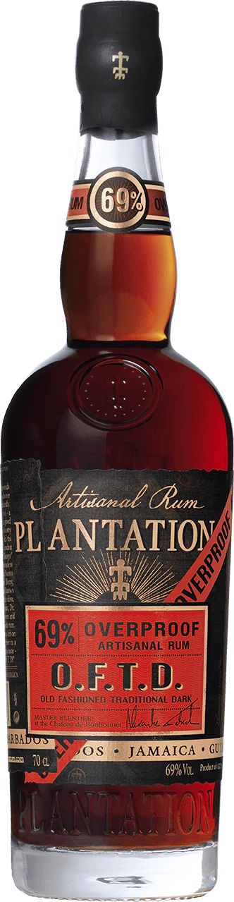 Plantation Pineapple — Mieszanka rumów z Jamajki, Barbadosu oraz Gujany, butelka 700 ml