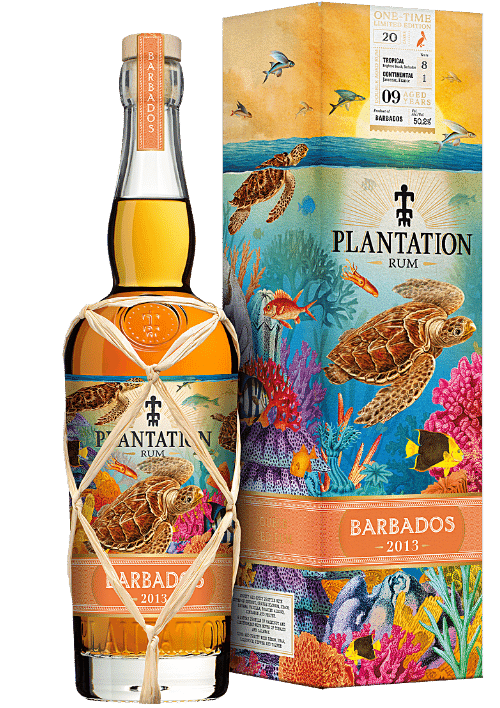Plantation Vintage Collection Barbados 2013 — Rum z Barbadosu, butelka 700 ml, kartonik