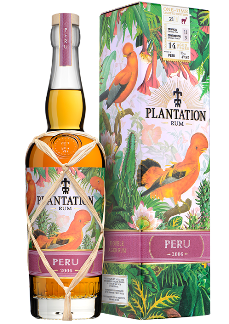 Plantation Vintage Collection Peru 2006 — Rum z Peru, butelka 700 ml, kartonik