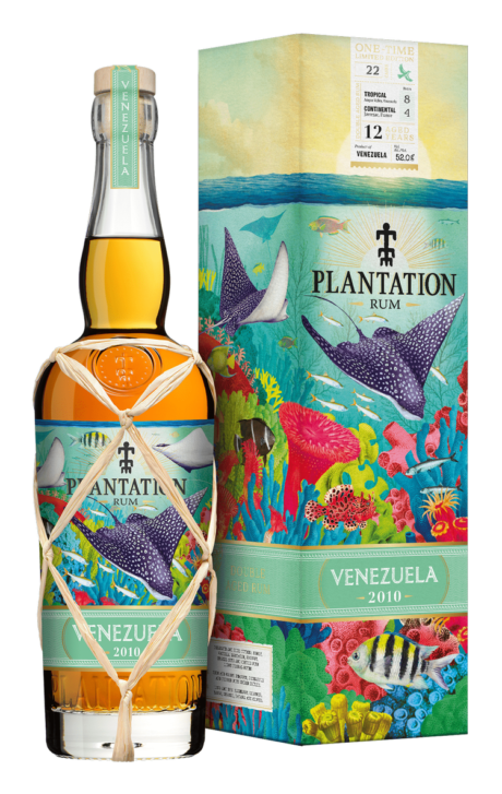Plantation Vintage Collection Venezuela 2010 — Rum z Barbadosu, butelka 700 ml, kartonik