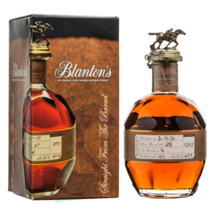 Blanton's Straight From The Barrel — amerykański bourbon, butelka 700 ml, pudełko