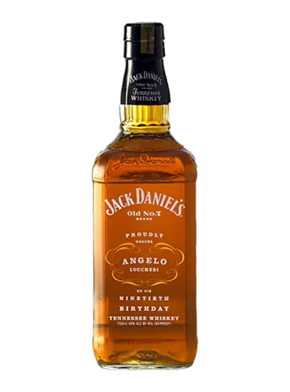 Jack Danie's Angelo Lucchesi 90th Birthday — amerykańska Tennessee whisky, butelka 750 ml