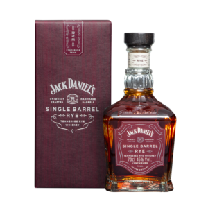 Jack Danie's Single Barrel Rye — amerykańska Tennessee whisky, butelka 700 ml, pudełko