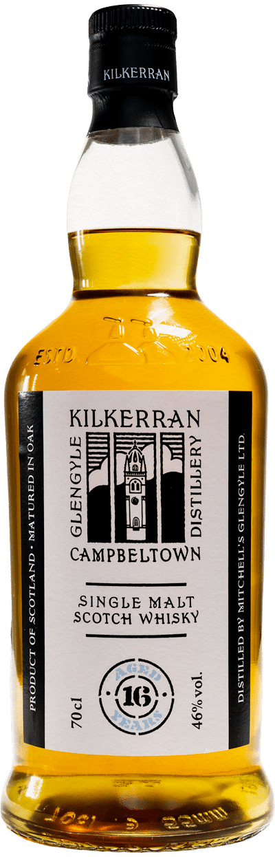 Kilkerran 16-letnia szkocka whisky z regionu Campbeltown, butelka 700 ml